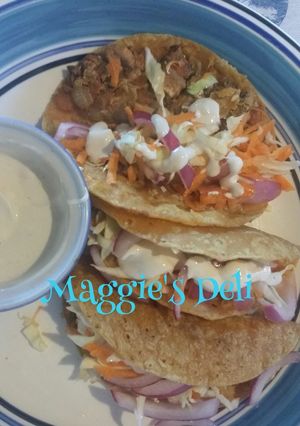 A picture of Crispy Sardine Tacos.