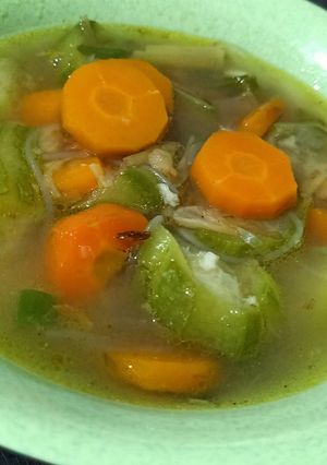 Foto resep Sayur bening oyong