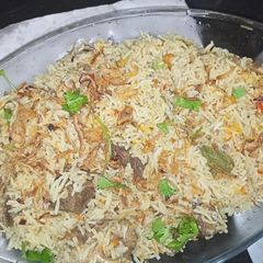 A picture of Mutton polau.
