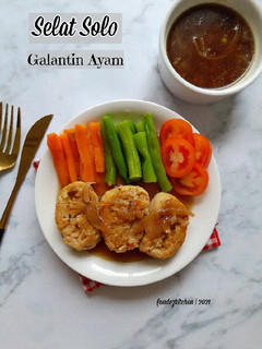 Foto resep Selat Solo Galantin Ayam