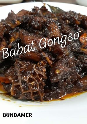 Foto resep Babat Gongso
