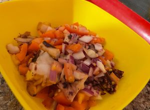 Una foto de Ensalada de Pulpo