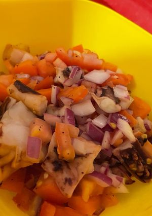 Una foto de Ensalada de Pulpo