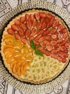 صورة لوصفة تارت الفواكه المشكلة
