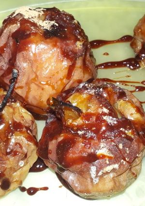 Una foto de ¡Manzanas al caramelo con Canela!