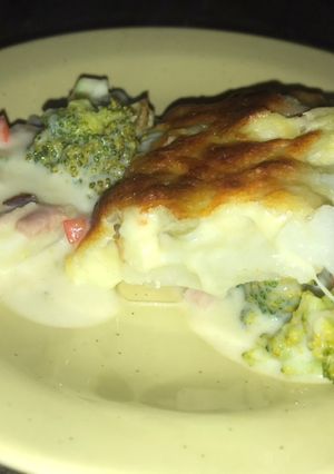 Una foto de Vegetales gratinados