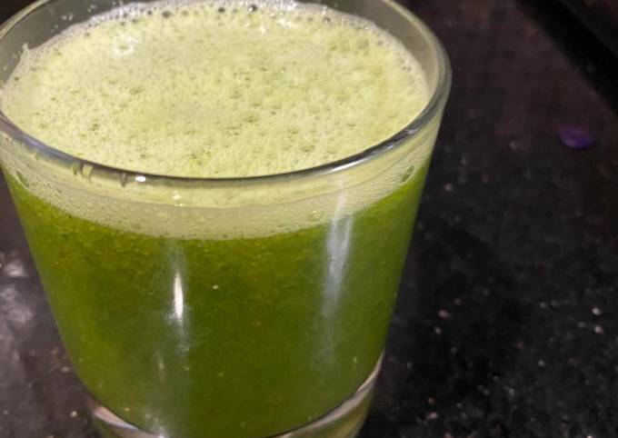 Recipe of Favorite Green leafy smoothie