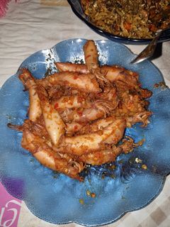 Foto resep Cumi Asin Balado