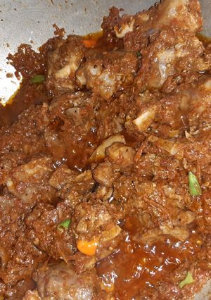 A picture of Mutton karhai (bakra eid special).
