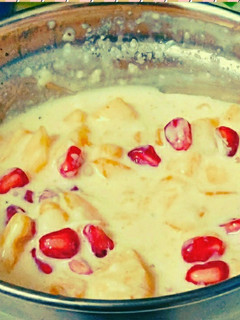 फ्रूट क्रीम (Fruit cream recipe in hindi) रेसिपी मुख्य फोटो