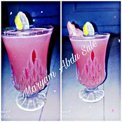 A picture of Homemade Watermelon Lemonade.