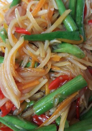Foto resep Tumis potato carrot buncis