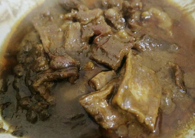 Standar Resep memasak Krengsengan Sapi Mix Tahu dijamin lezat