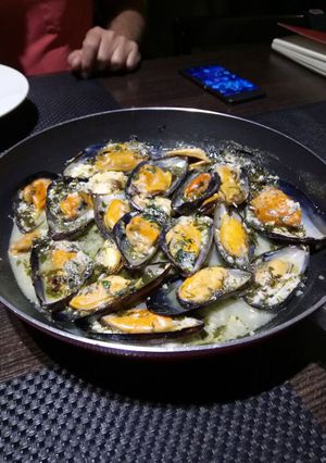 Una foto de Mejillones a la provenzal en un solo paso