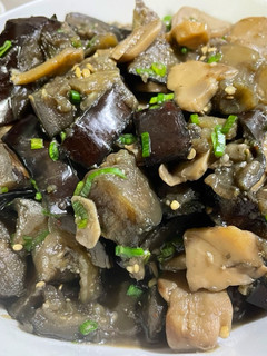 燒肉醬燒茄子杏苞菇 的食譜成品照片