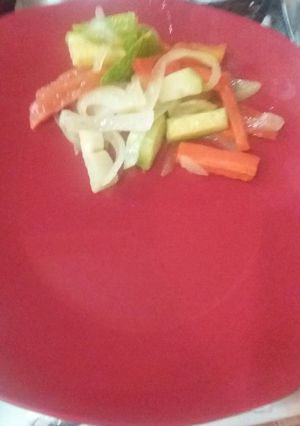 Una foto de Verduras al vapor