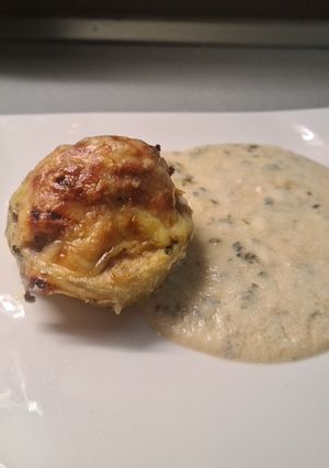 Vega töltött karalábé recept fotója