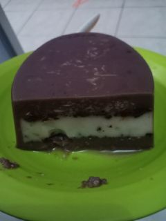Foto resep Puding susu lapis coklat milo