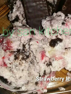 Foto resep Strawberry Ice Cream