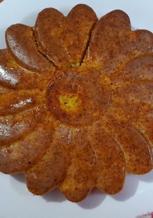 A picture of Orange -Carrot Cake.