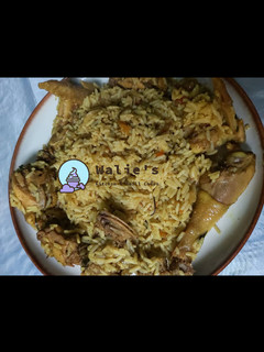 A picture of Chicken Biryani.