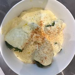 A picture of Broccoli - With Quick Cheese Sauce- WOWWWWeeeee Great Side Dish in 5 Minutes.