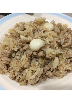รูปของ ข้าวผัดหมูสับซอสโชยุ