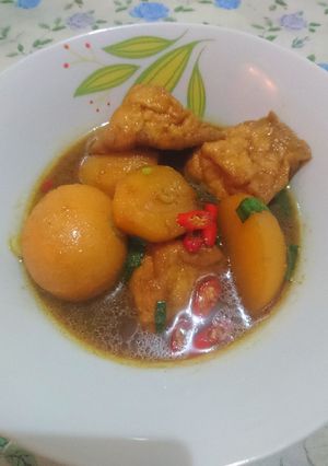 Foto resep Semur Telor Kentang Tahu