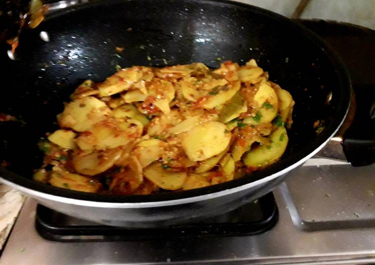 Recipe of Delicious (Aloo ki bhujia)