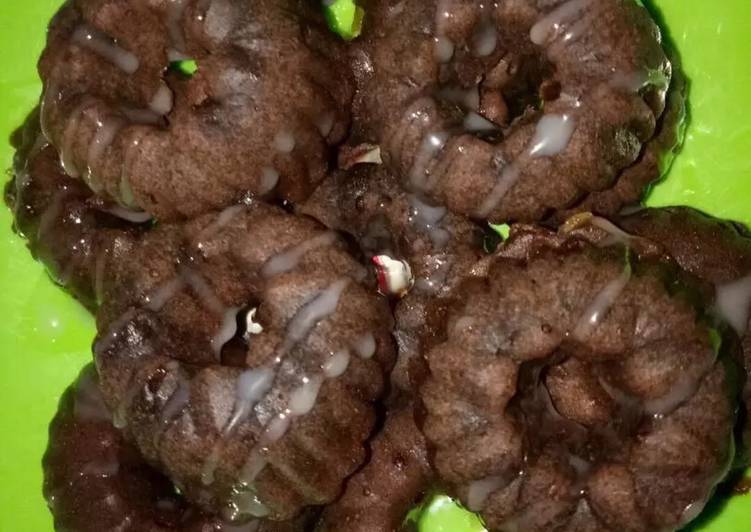 Lava cake chocolatos kukus