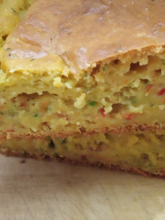 Una foto de Torta De Vegetales Salada. Diana
