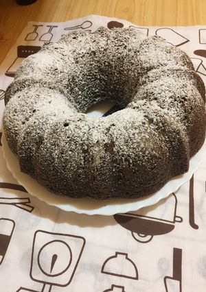 A picture of Chocolate bundt cake.