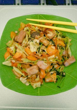 Foto resep Tumis Sayur Ikan Teri