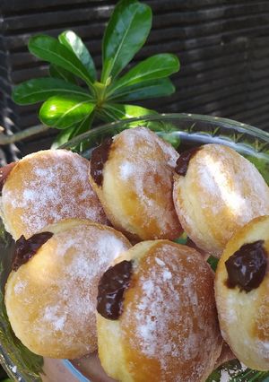 Foto resep Bomboloni italia filling coklat