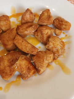 Una foto de Pinchitos de pollo casero