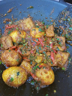 Foto resep Tahu telur tumis woku