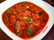 A picture of dinner recipes using tomato juice