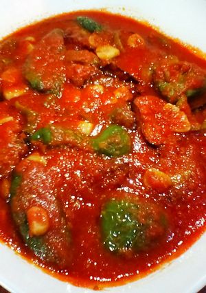A picture of Eggplant and Tomato Casserole (Moussaka).