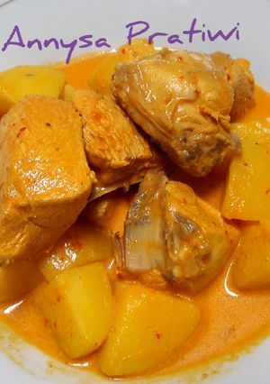 Foto resep 13.Gulai Ayam Kentang