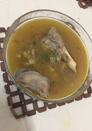 A picture of Pepper Mutton bone sup.