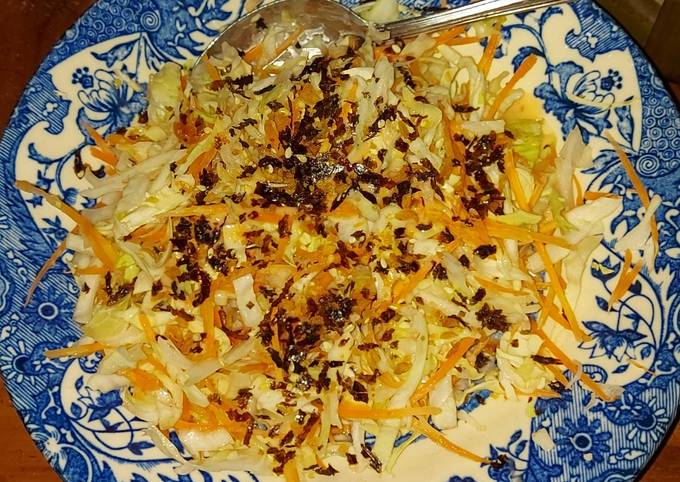 Salad sayur simpel ala hokben