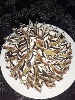صورة لوصفة حلوة الرخامة بالكاوكاو