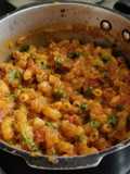 Hyderabadi spicy pasta