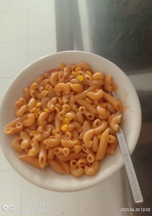 कॉर्न पास्ता (Corn Pasta recipe in Hindi) रेसिपी मुख्य फोटो