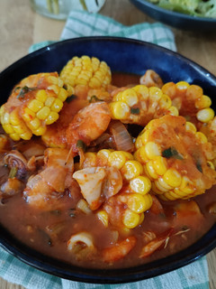 Foto resep Udang dan Cumi Saus Padang