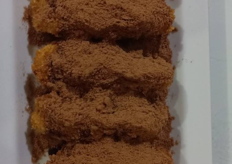 Pisang goreng milo