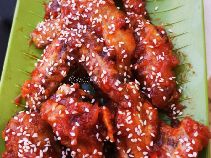 Cara Memasak Korean Spicy Chicken Wings Ekonomis