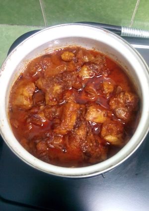 Foto resep Semur ayam pedaass