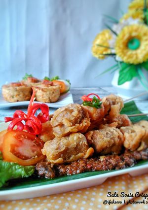 Foto resep Sate Sosis Crispy