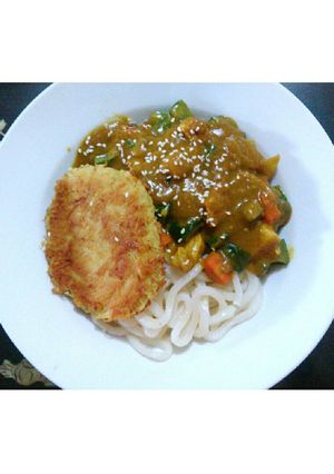Foto resep Porky Curry Udon